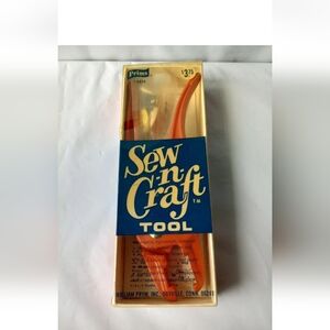 Vtg Prims Sew N Craft Setter Tool to Set Snaps Studs Eyelets w/ Accessor…